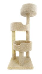 New Cat Condos Deluxe Kitty Pad, Beige