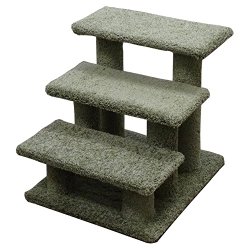 New Cat Condos Premier Post Stairs, Gray
