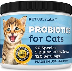 Pet Ultimates Probiotics for Cats, 44 grams