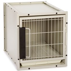 ProSelect Steel Modular Kennel Pet Cage, Small, Sandstone