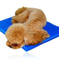 Self Cooling Pet Mat Gel Chiller Dog Bed Cat Pad Press Active Cushion Cooling Pet Mat Middle