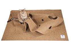 The Ripple Rug – Cat Activity Play Mat – Made in USA – Interactive Play – Scratching – Thermal Base – Multi Use Habitat