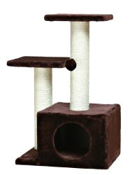 TRIXIE Pet Products Valencia Cat Tree, Chocolate Brown