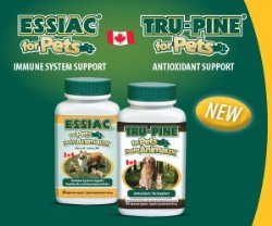 2 Essiac for Pets 60 capsules and 1 Tru-Pine for Pets 60 capsules