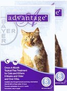 Advantage II for Cats 9-18 lbs, Purple 12 Pack