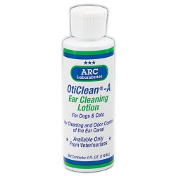 ARC Laboratories OtiClean-A Pet Ear Cleaning Lotion, 4-Ounce