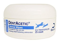 Dechra DentAcetic 25 Count Dental Wipes