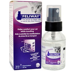 Feliway 20 mL Spray Cat Feline Stress Behavior Relief Urine Spraying Scratching