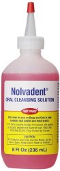 Fort Dodge Animal Nolvadent Oral Cleansing Solution Bottle, 8-Ounce