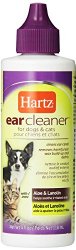 Hartz Ear Cleaner for Dogs and Cats, 4-ounce