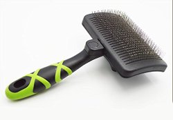 HelloPet USA – Large Self-Cleaning Slicker Brush