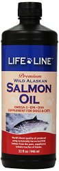Life Line Wild Alaskan Salmon Oil, 32-Ounce