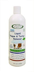 Mad About Organics All Natural Dog Cat Pet Liquid Plaque & Tartar Remover 16oz