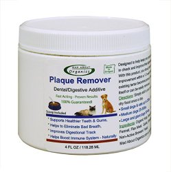 Mad About Organics All Natural Dog & Cat Plaque Remover Dental Food Additive 4oz