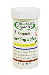 Mad About Organics All Natural Pet Herbal Healing Salve 2oz