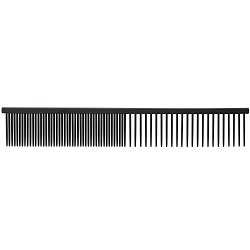 Master Grooming Tools Xylan Combs  –  High-Quality Coated Combs for Grooming Dogs – Fine/Coarse, 71/2″