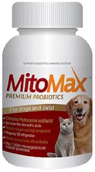 MitoMax-premium probiotics for dogs and cats, 15 capsules per bottle