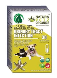 Natura Petz Organics  Urinary Tract Infection Starter Pack for Dogs and Cats