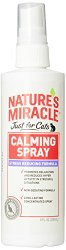 Nature’s Miracle Just for Cats Calming Spray Stress Reducing Formula, 8-ounce (P-5780)