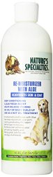 Nature’s Specialties Aloe Remoisturizer Pet Conditioner, 16-Ounce