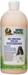 Nature’s Specialties Coat Conditioner for Pets, 32-Ounce