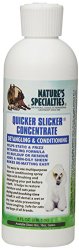 Nature’s Specialties Quicker Slicker Concentrate Pet Conditioner, 8-Ounce