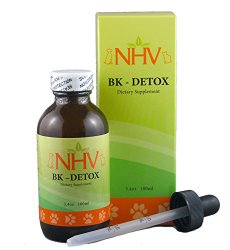 NHV Bk Detox – Natural Herbal Supplement Helps Detox, Protect, and Support Your Pet’s Immune System, 100ml w/dropper