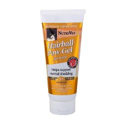 Nutri-Vet Feline Hairball Paw Gel, Salmon 3 oz (pack of 2)
