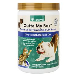 Outta My Box – Cat Litter Box Deterrent for Dogs – 500 Soft Chews