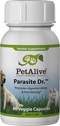 PetAlive Parasite Dr.TM — 60 Veggie Capsules