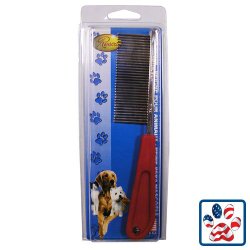 Resco Professional Anti-Static Best Cat Comb for Grooming, Fine Pin Spacing