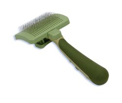 Safari® Cat Self-Cleaning Slicker Brush