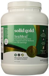 Solid Gold SeaMeal Kelp-Based Overall Wellness & Nutritional Supplement Powder for Dogs & Cats, All Ages, All Sizes, 5 lb Tub (Packaging May Vary)