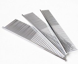 Strimm Pet/ Dog/ Cat Metal Grooming Hair Shedding Comb Rake Mat Detangler Tools