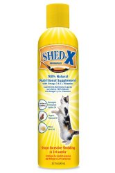 SynergyLabs SHED-X Dermaplex Shed Control Nutritional Supplement for Cats; 8.3 fl. oz.