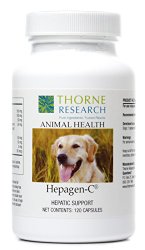 Thorne Research Veterinary – Hepagen-C – 120 Capsules