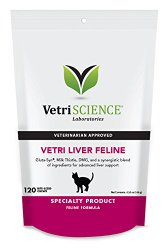 Vetri-Liver Feline, 120 Bite-Sized Chews