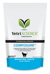 VetriScience® Laboratories – Composure Feline, 30 Bite-Sized Chews
