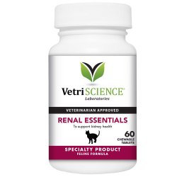 VetriScience Laboratories Renal Essentials for Cats – 60 Count