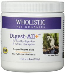 Wholistic Pet Organics Feline Digest-All Plus Supplement, 4 oz