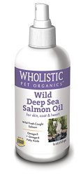 Wholistic Pet Organics Feline Wild Deep Sea Salmon Oil Spray Supplement, 4 fl. oz