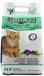 Better Way Flushable Cat Litter, 12 Pound bag