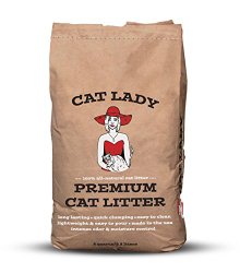Cat Lady Premium Organic Cat Litter, 8-Quart