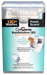 CatGenie 120 SaniSolution SmartCartridge, Fresh Scent, 15 Fluid Ounce