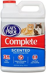 Cat’s Pride Complete Multi-Cat Scoopable Litter Jug, 20-Pound