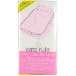 Cats Rule Perfect Litter Box Liners, 10 Pack