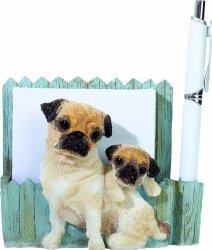 E&S Pets- 46480-25 3D magnetic  Newfoundland pet note holder. Makes the perfect pet gift for  Newfoundland lovers. Uniquely hand-crafted for your home or office.