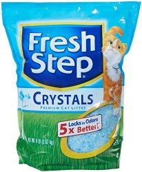 Fresh Step Crystals, Premium Cat Litter, 8 Pound Bag