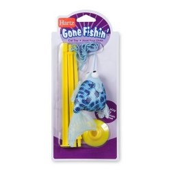 Hartz At Play Cat Toy, Gone Fishin’,1 toy, Color May Vary