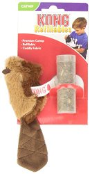 KONG Beaver Refillable Catnip Toy (Colors Vary)